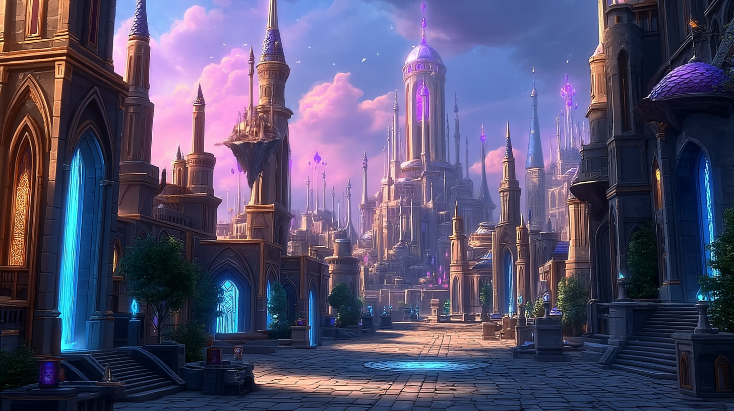 Inside the magical streets of Dalaran